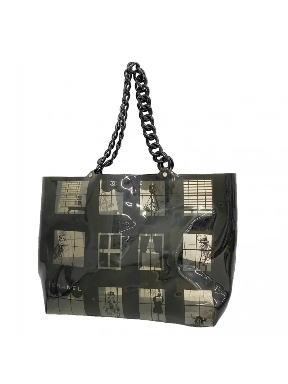 Chanel Coco Window Tote Printed Vinyl #298686C80B
